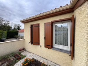 Porte d’entrée MONALU et volets aluminium à Floirac
