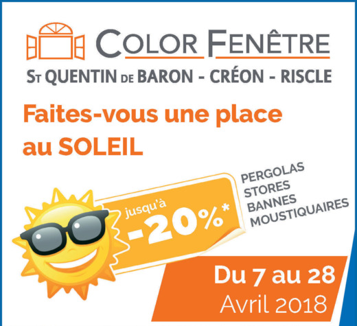 Faites&#x20;vous&#x20;une&#x20;place&#x20;au&#x20;soleil&#x20;du&#x20;07&#x20;au&#x20;31&#x20;avril&#x20;2018