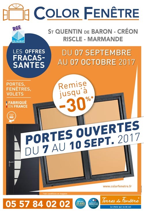 PORTES&#x20;OUVERTES&#x20;DU&#x20;07&#x20;AU&#x20;10&#x20;SEPTEMBRE&#x20;2017